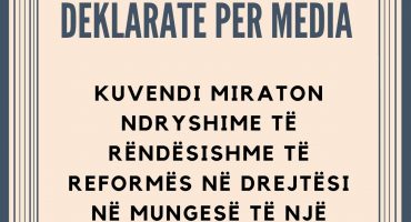 DEKLARATË PËR MEDIA